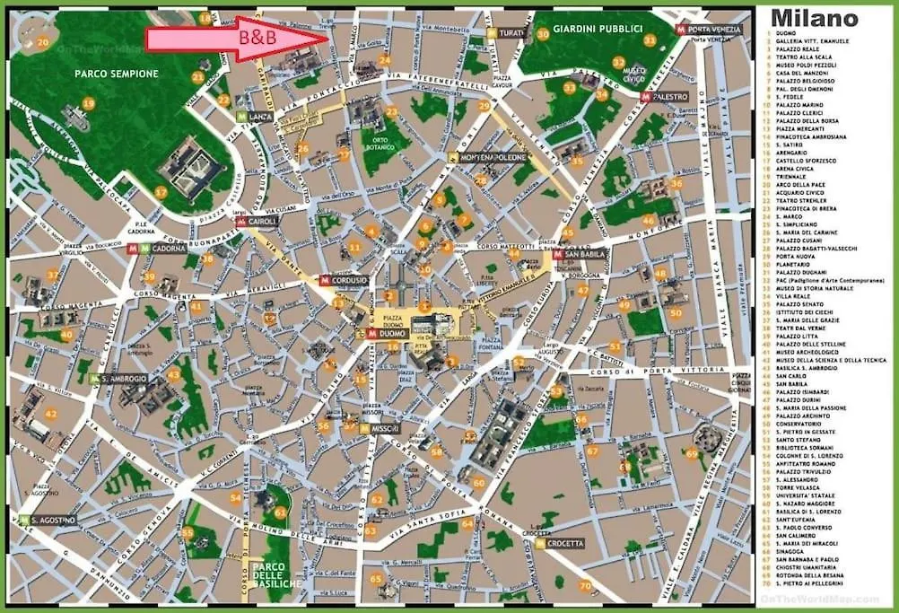 Taxi No-Need B&B - Metro, Train Station, Nightlife And Restaurants 0*, Milan